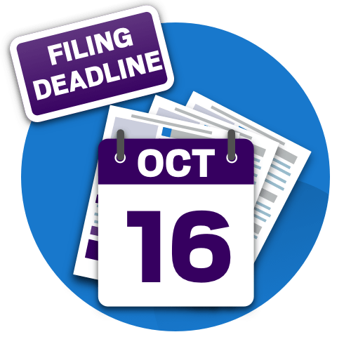 Filing Deadline Oct. 16