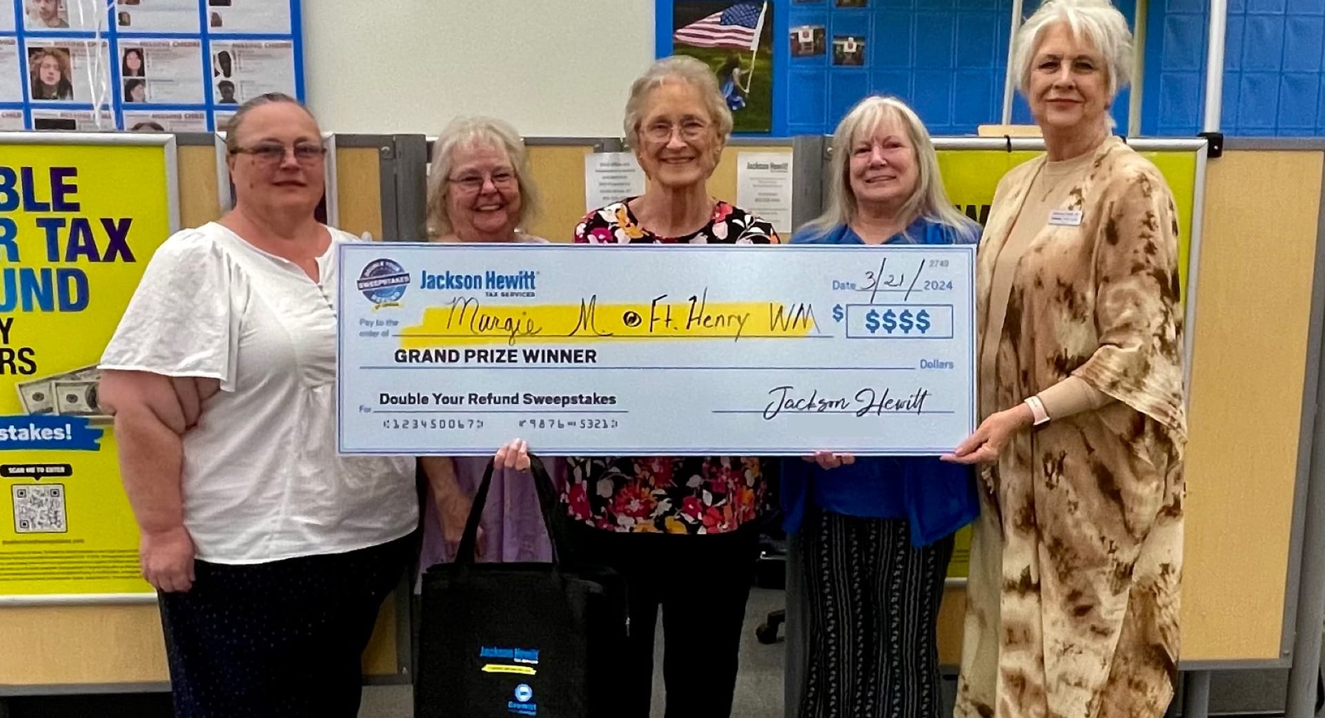 Double Your Refund Sweepstakes Jackson Hewitt