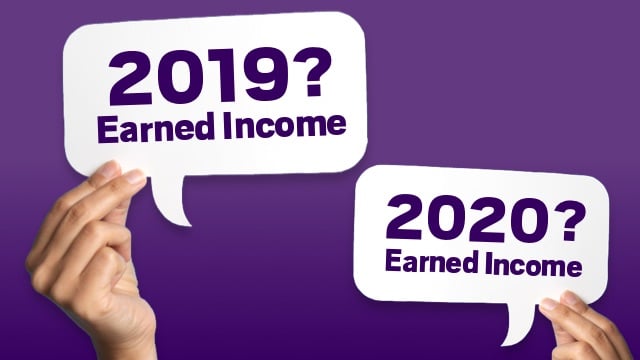 New lookback provision for claiming Earned Income and Child Tax Credits on your 2020 taxes